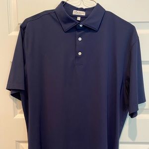 Peter Millar collared shirt, Navy